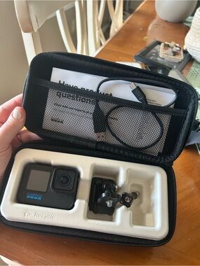 GoPro Black Action Camera Kit with Case and Accessories